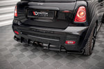 Maxton Parts - Heckansatz Diffusor passend für Mini Cooper John Cooper Works R56 schwarz matt