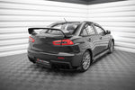 Maxton Parts - Heckansatz Diffusor passend für Mitsubishi Lancer EVO X schwarz matt