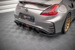 Maxton Parts - Heckansatz Diffusor passend für Nissan 370Z Nismo FL schwarz matt