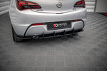 Maxton Parts - Heckansatz Diffusor passend für Opel Astra GTC OPC-Line J schwarz matt