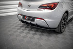 Maxton Parts - Heckansatz Diffusor passend für Opel Astra GTC OPC-Line J schwarz matt