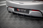 Maxton Parts - Heckansatz Diffusor passend für Opel Astra GTC OPC-Line J schwarz matt