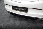 Maxton Parts - Heckansatz Diffusor passend für Opel Astra J OPC / VXR schwarz matt