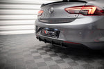 Maxton Parts - Heckansatz Diffusor passend für Opel Insignia Mk2 schwarz matt