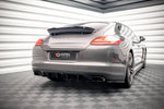 Maxton Parts - Heckansatz Diffusor passend für Porsche Panamera / Panamera Diesel 970 schwarz Hochglanz