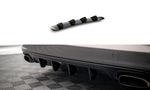 Maxton Parts - Heckansatz Diffusor passend für Porsche Panamera / Panamera Diesel 970 schwarz Hochglanz