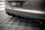 Maxton Parts - Heckansatz Diffusor passend für Porsche Panamera / Panamera Diesel 970 schwarz matt