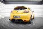 Maxton Parts - Heckansatz Diffusor passend für Renault Megane MK3 RS schwarz matt