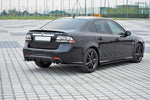 Maxton Parts - Heckansatz Diffusor passend für Saab 9-3 Aero Mk2 FL schwarz Hochglanz