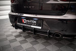 Maxton Parts - Heckansatz Diffusor passend für Seat Exeo schwarz matt