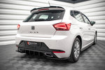 Maxton Parts - Heckansatz Diffusor passend für Seat Ibiza FR/ Standard Mk5 schwarz Hochglanz