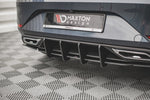 Maxton Parts - Heckansatz Diffusor passend für Seat Leon FR Hatchback Mk4 schwarz matt