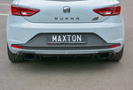 Maxton Parts - Heckansatz Diffusor passend für Seat Leon III CUPRA schwarz Hochglanz