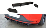 Maxton Parts - Heckansatz Diffusor passend für Seat Leon III CUPRA schwarz matt