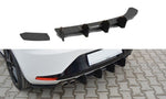 Maxton Parts - Heckansatz Diffusor passend für Seat Leon III FR schwarz matt