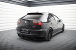 Maxton Parts - Heckansatz Diffusor passend für Seat Leon Mk1 CUPRA schwarz matt