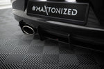 Maxton Parts - Heckansatz Diffusor passend für Seat Leon Mk1 CUPRA schwarz matt