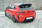 Maxton Parts - Heckansatz Diffusor passend für Seat Leon MK2 MS DESIGN schwarz matt