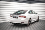 Maxton Parts - Heckansatz Diffusor passend für Skoda Octavia Mk4 schwarz matt