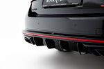 Maxton Parts - Heckansatz Diffusor passend für Skoda Octavia RS Liftback / Combi Mk4 FL schwarz Hochglanz