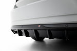 Maxton Parts - Heckansatz Diffusor passend für Skoda Superb Liftback / Combi Mk3 schwarz Hochglanz