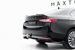 Maxton Parts - Heckansatz Diffusor passend für Skoda Superb Mk4 schwarz Hochglanz