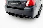 Maxton Parts - Heckansatz Diffusor passend für Subaru Impreza WRX STI Mk3 FL schwarz matt