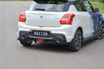 Maxton Parts - Heckansatz Diffusor passend für SUZUKI SWIFT 6 SPORT schwarz matt