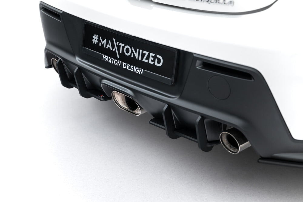 Maxton Parts - Heckansatz Diffusor passend für Toyota GR Corolla Mk12 schwarz matt