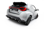 Maxton Parts - Heckansatz Diffusor passend für Toyota GR Yaris Mk4 Facelift schwarz-rot