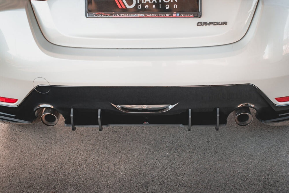 Maxton Parts - Heckansatz Diffusor passend für Toyota GR Yaris Mk4 schwarz matt