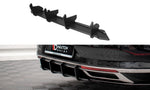Maxton Parts - Heckansatz Diffusor passend für Volkwagen Passat B8 FL schwarz matt