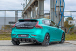 Maxton Parts - Heckansatz Diffusor passend für Volvo V40 R-design schwarz Hochglanz