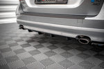Maxton Parts - Heckansatz Diffusor passend für Volvo V70 Mk3 schwarz Hochglanz
