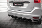 Maxton Parts - Heckansatz Diffusor passend für Volvo XC60 R-Design Mk1 FL schwarz matt