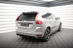 Maxton Parts - Heckansatz Diffusor passend für Volvo XC60 R-Design Mk1 FL schwarz matt