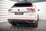 Maxton Parts - Heckansatz Diffusor passend für VW Atlas Cross Sport schwarz Hochglanz
