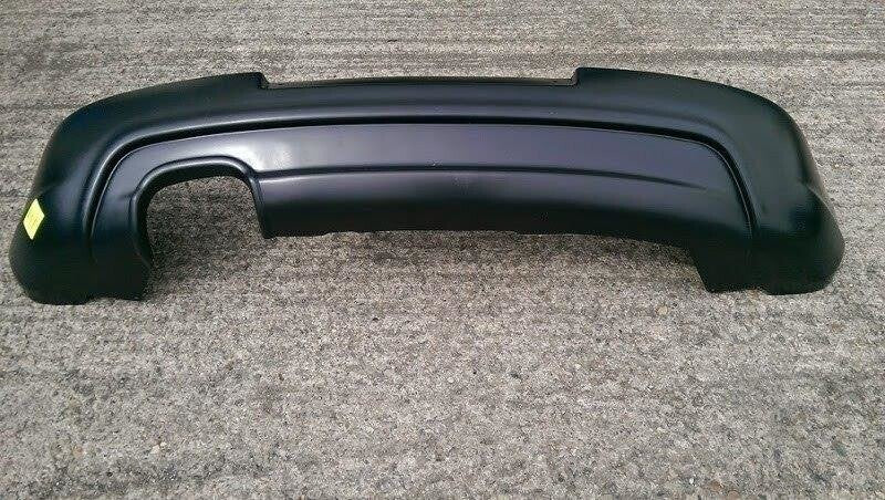 Maxton Parts - Heckansatz Diffusor passend für VW Golf 5 GTI EDITION 30 (mit 1 Endrohr passend für GTI Auspuff)