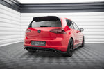 Maxton Parts - Heckansatz Diffusor passend für VW Golf 7 GTI CLUBSPORT schwarz matt