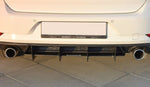 Maxton Parts - Heckansatz Diffusor passend für VW Golf 7 GTI FL schwarz matt
