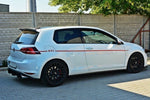 Maxton Parts - Heckansatz Diffusor passend für VW Golf 7 GTI schwarz matt