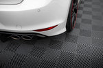 Maxton Parts - Heckansatz Diffusor passend für VW Golf 7 R Hatchback schwarz matt