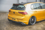 Maxton Parts - Heckansatz Diffusor passend für VW Golf Mk8 FL schwarz Hochglanz