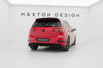 Maxton Parts - Heckansatz Diffusor passend für VW Golf R Hatchback R Mk7 FL schwarz Hochglanz
