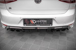Maxton Parts - Heckansatz Diffusor passend für VW Golf R Mk7 schwarz Hochglanz