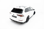 Maxton Parts - Heckansatz Diffusor passend für VW Golf R Variant Mk8 / Mk8 FL schwarz Hochglanz
