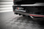 Maxton Parts - Heckansatz Diffusor passend für VW Passat B8 FL schwarz Hochglanz