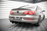 Maxton Parts - Heckansatz Diffusor passend für VW Passat CC schwarz matt