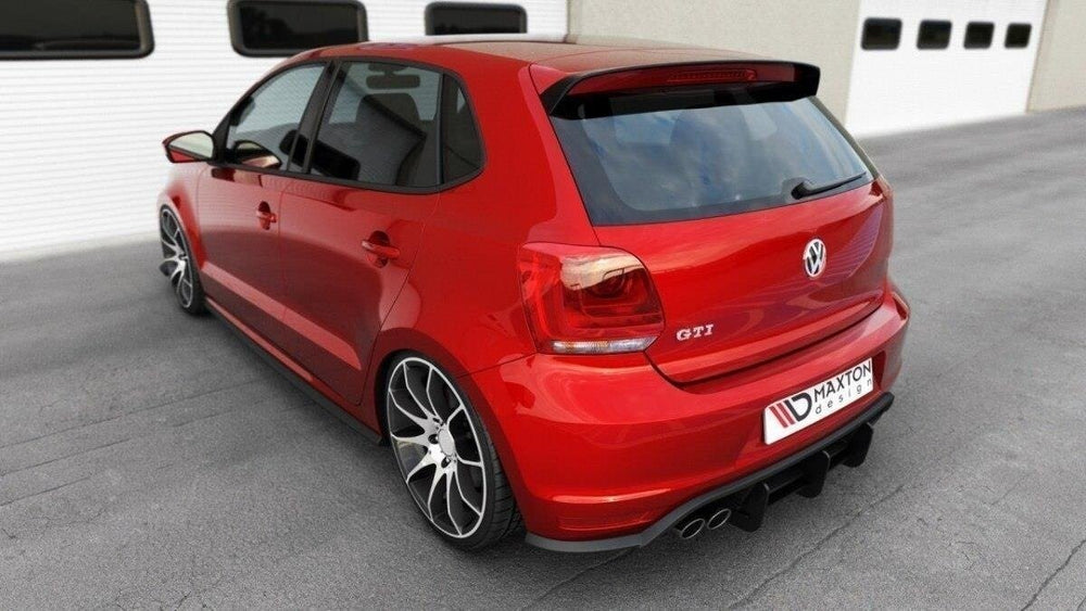 Maxton Parts - Heckansatz Diffusor passend für VW Polo GTI Mk5 FL schwarz matt