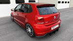 Maxton Parts - Heckansatz Diffusor passend für VW Polo GTI Mk5 FL schwarz matt